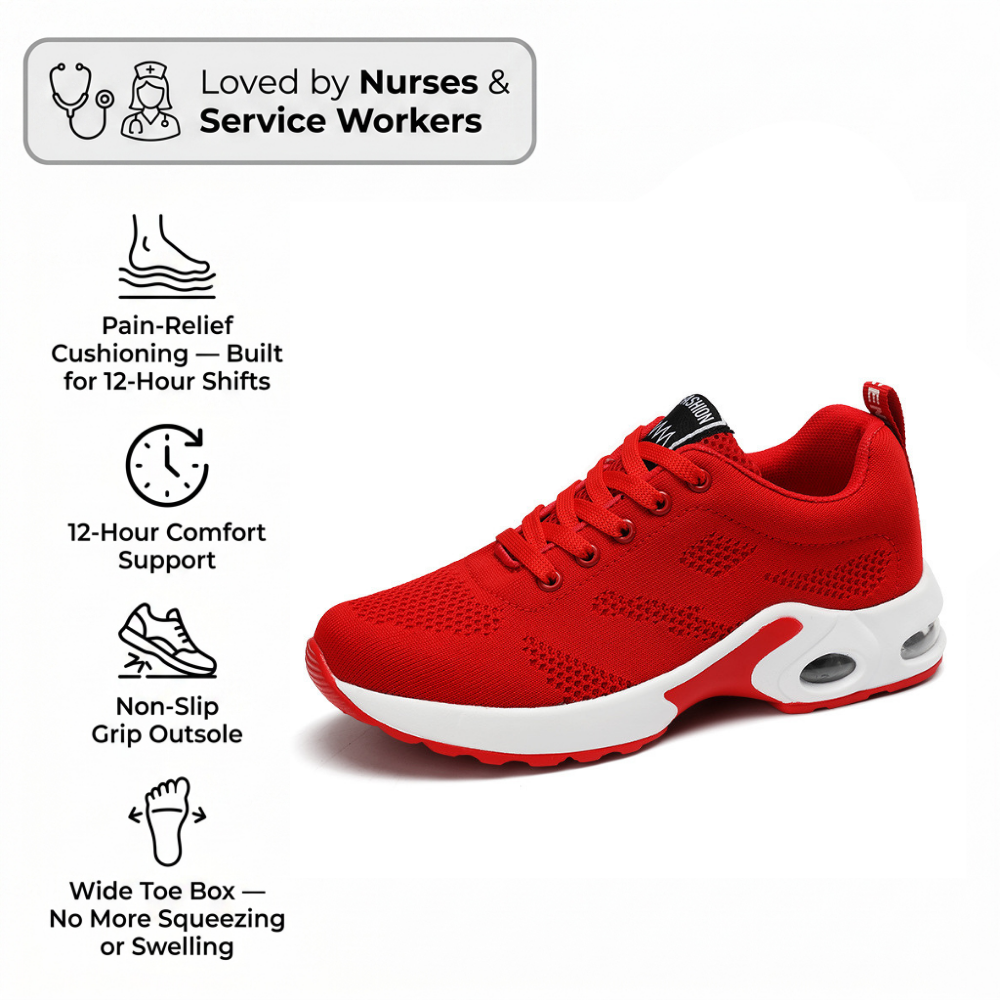 StepCloud PRO – 12-Hour Comfort Trainers for All-Day Foot, Knee & Back Pain Relief