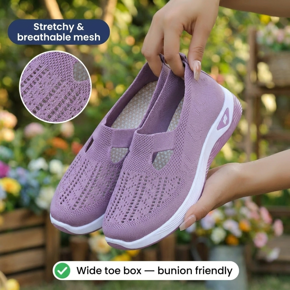 StepEase Cloud — Orthopedic Comfort Trainers