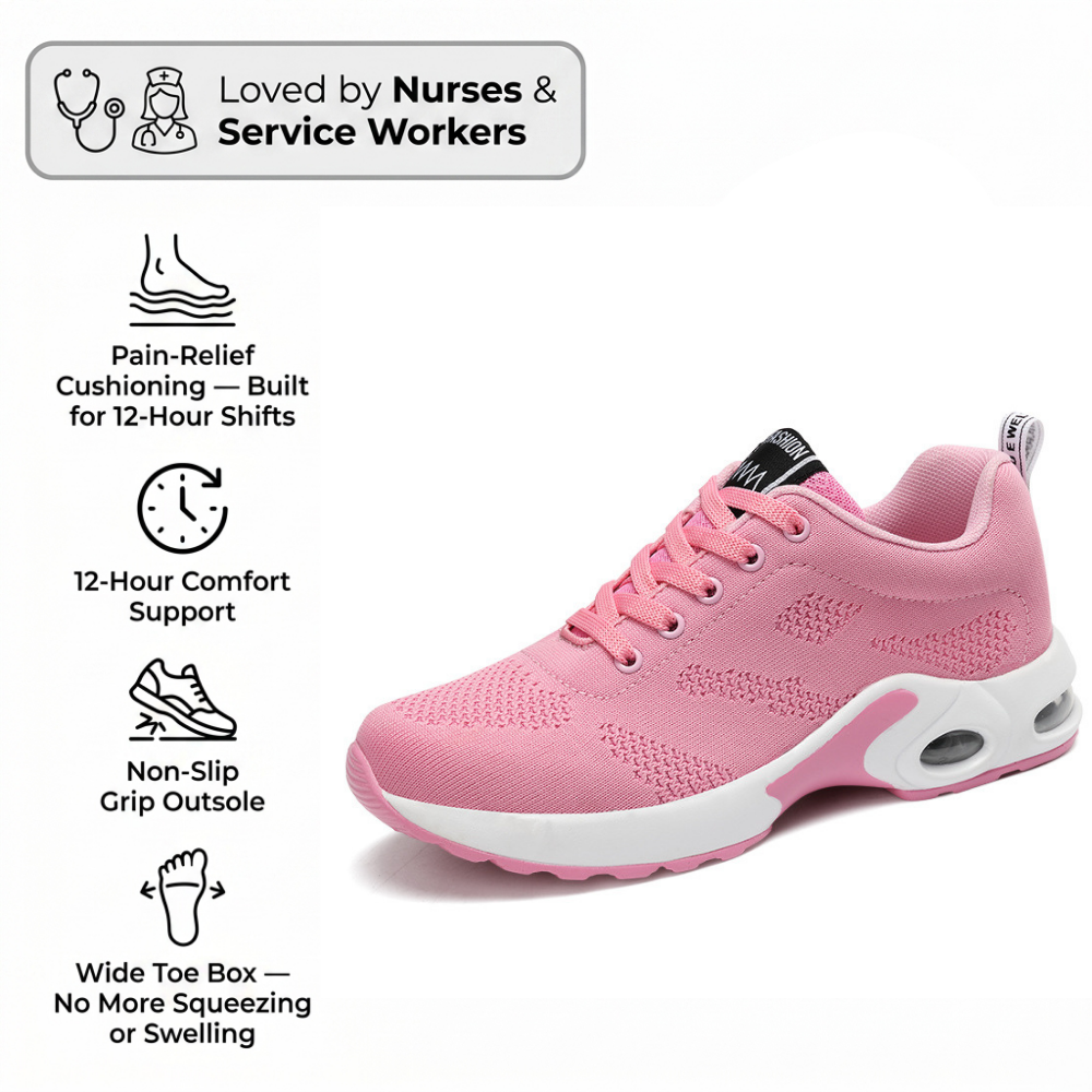 StepCloud PRO – 12-Hour Comfort Trainers for All-Day Foot, Knee & Back Pain Relief