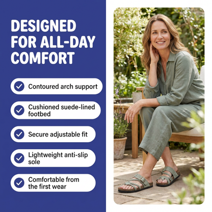 Aria | Braided Orthopedic Sandals