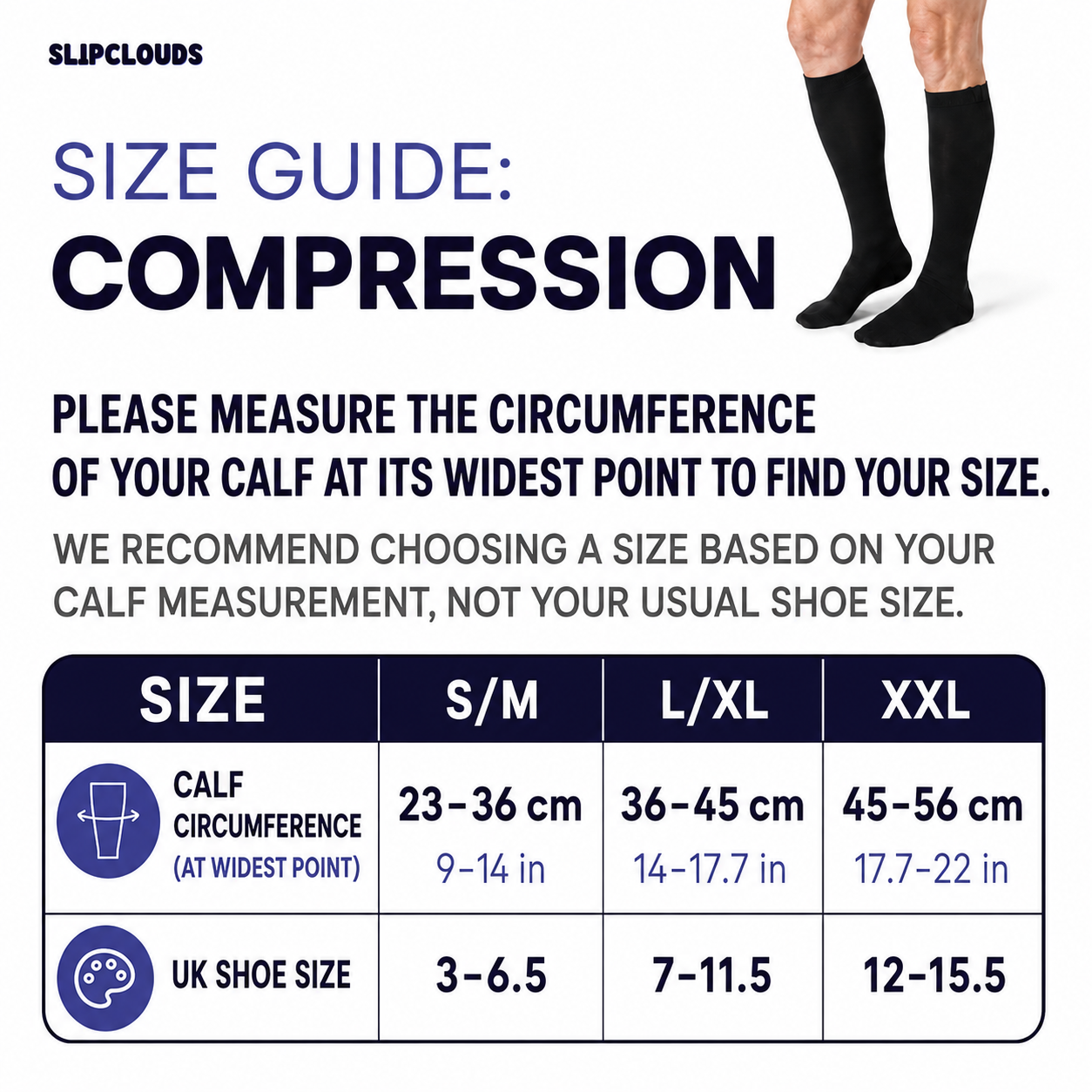 Maternity Compression Socks with Easy Side Zip