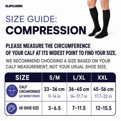 Maternity Compression Socks with Easy Side Zip
