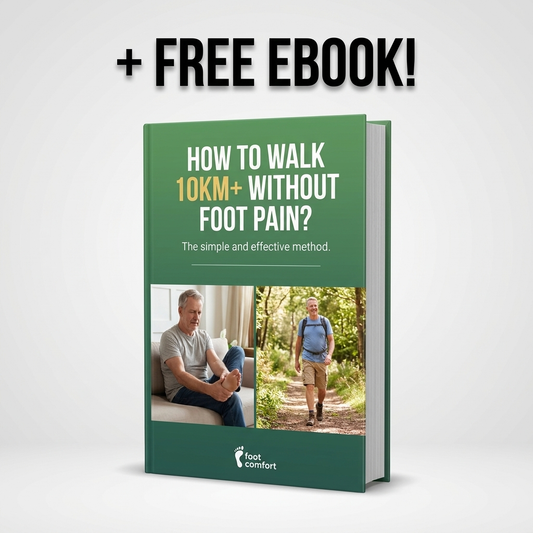 FREE GUIDE - HOW TO WALK 10KM+ WITHOUT FOOT PAIN?